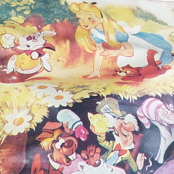 DISNEY Alice in Wonderland Crossbody Bag - Picture 1 of 15